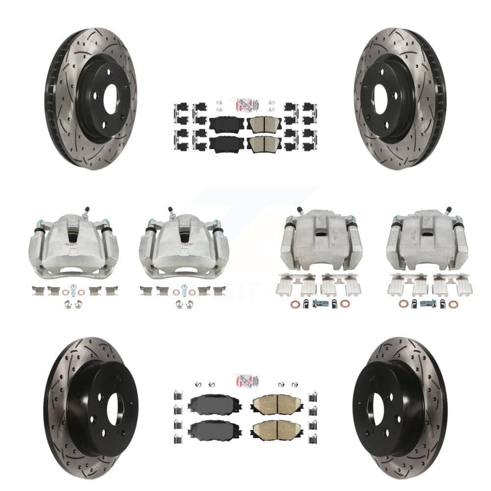 Transit Auto - KCD-100447N - Front and Rear Disc Brake Kits