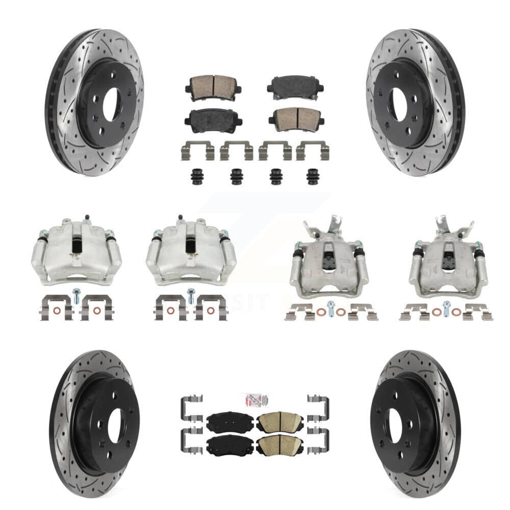 Transit Auto - KCD-100457N - Front and Rear Disc Brake Kits