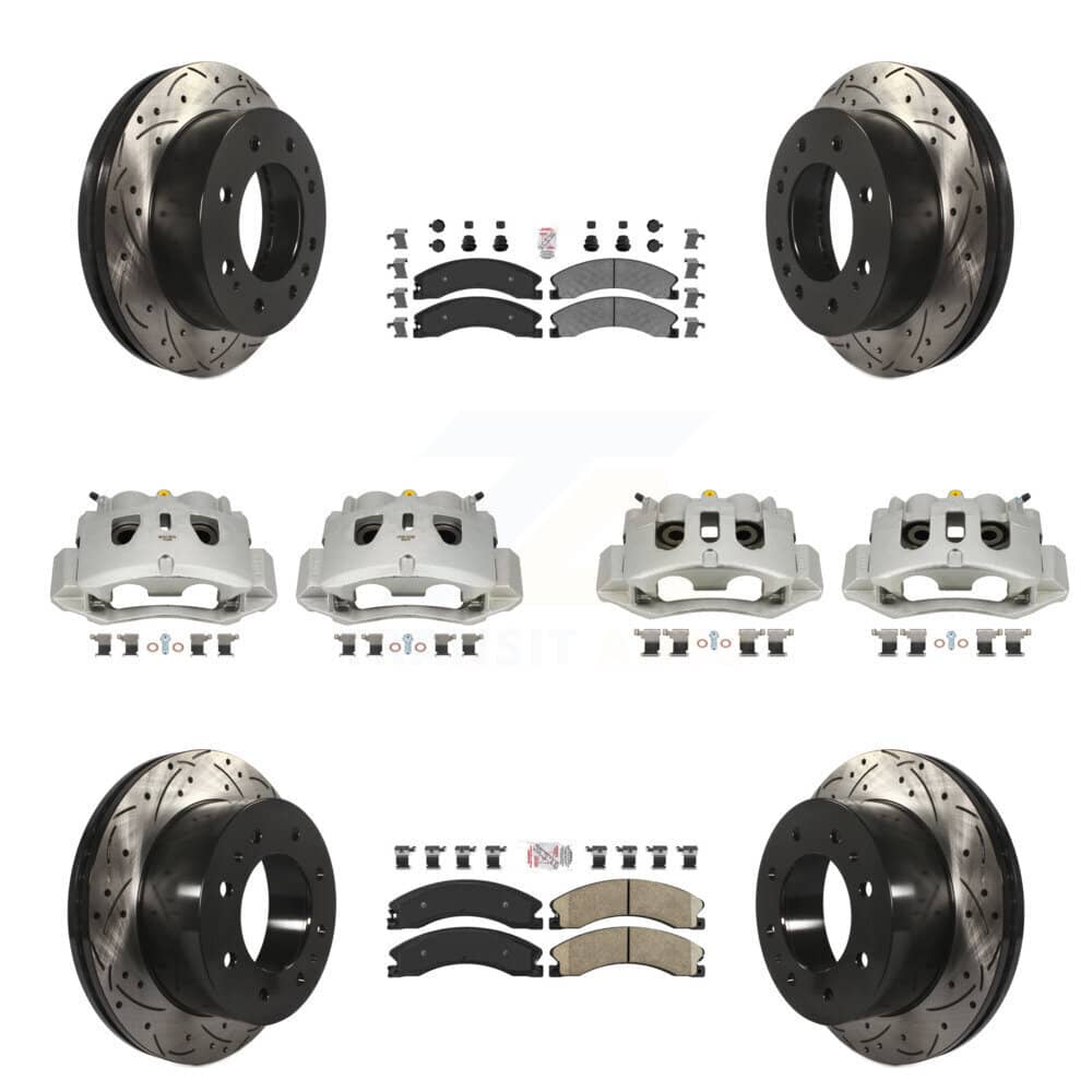 Transit Auto - KCD-100461N - Front and Rear Disc Brake Kits
