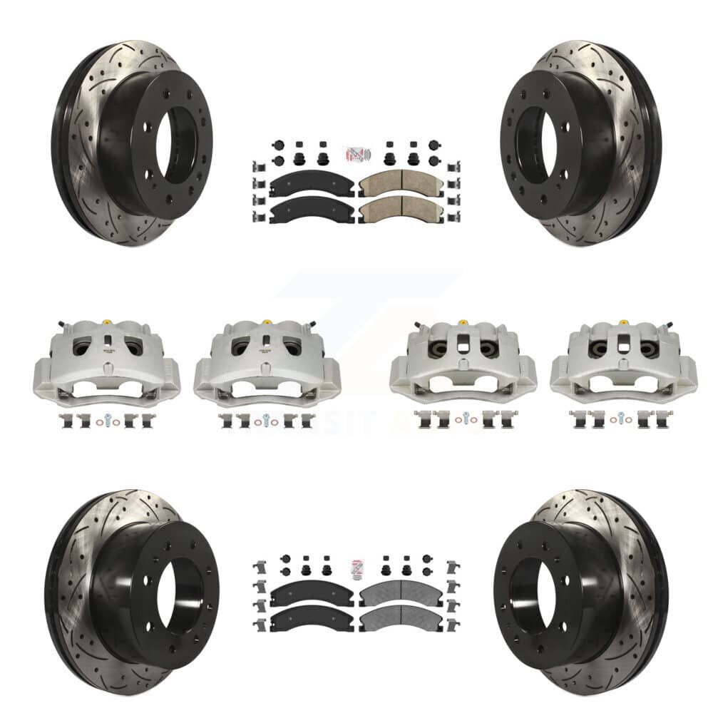 Transit Auto - KCD-100465N - Front and Rear Disc Brake Kits
