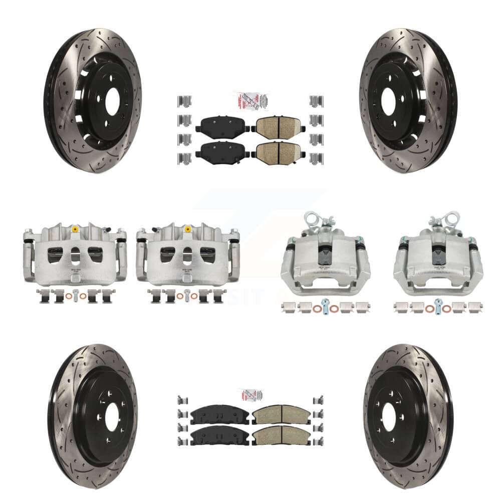 Transit Auto - KCD-100469N - Front and Rear Disc Brake Kits