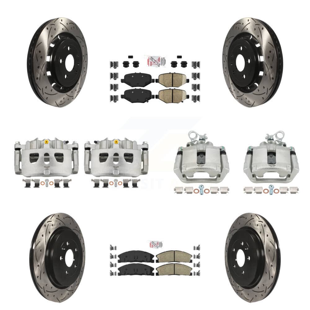 Transit Auto - KCD-100470N - Front and Rear Disc Brake Kits