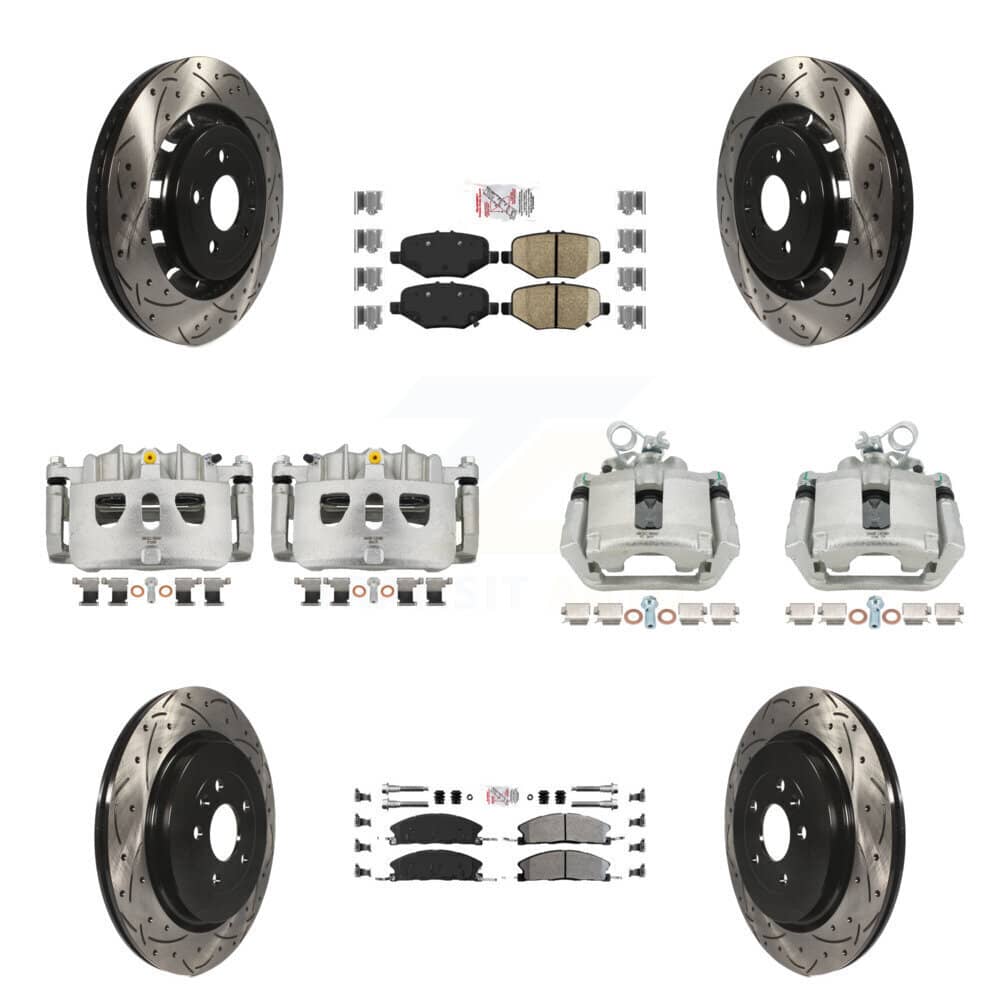 Transit Auto - KCD-100473N - Front and Rear Disc Brake Kits
