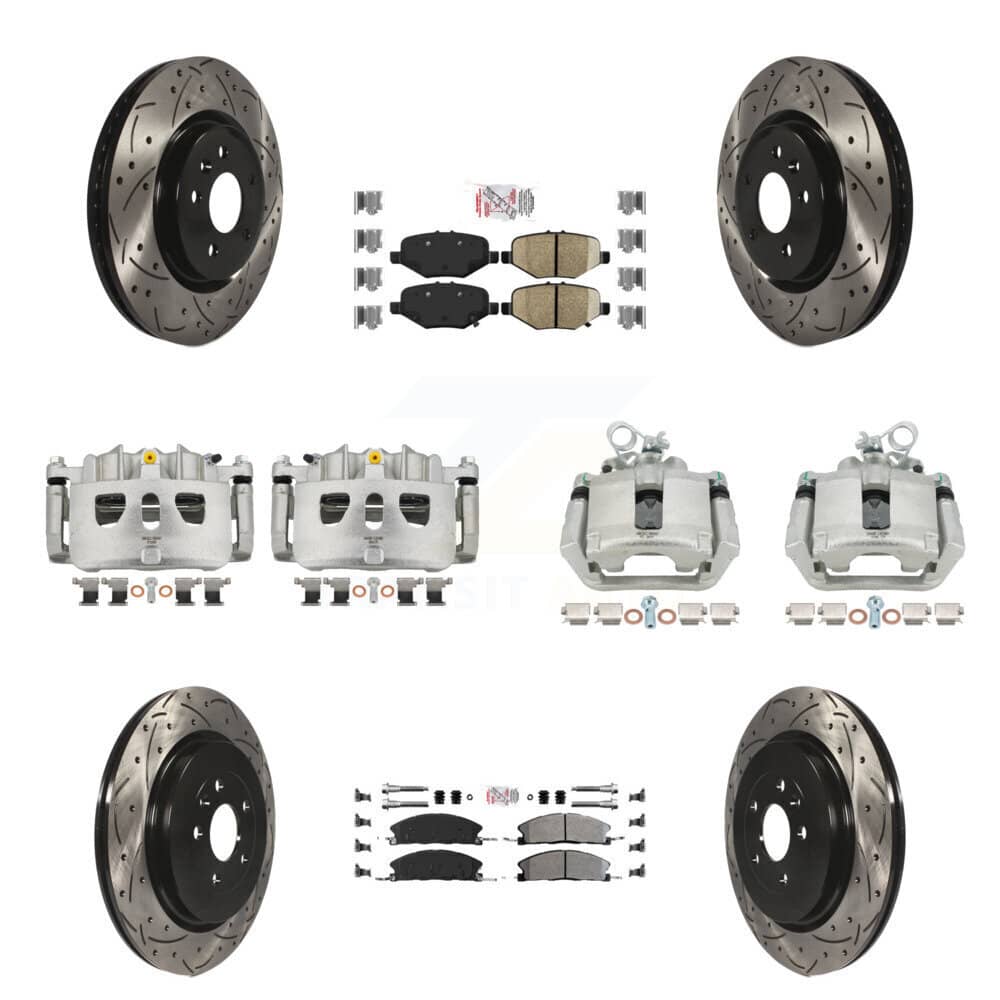 Transit Auto - KCD-100479N - Front and Rear Disc Brake Kits
