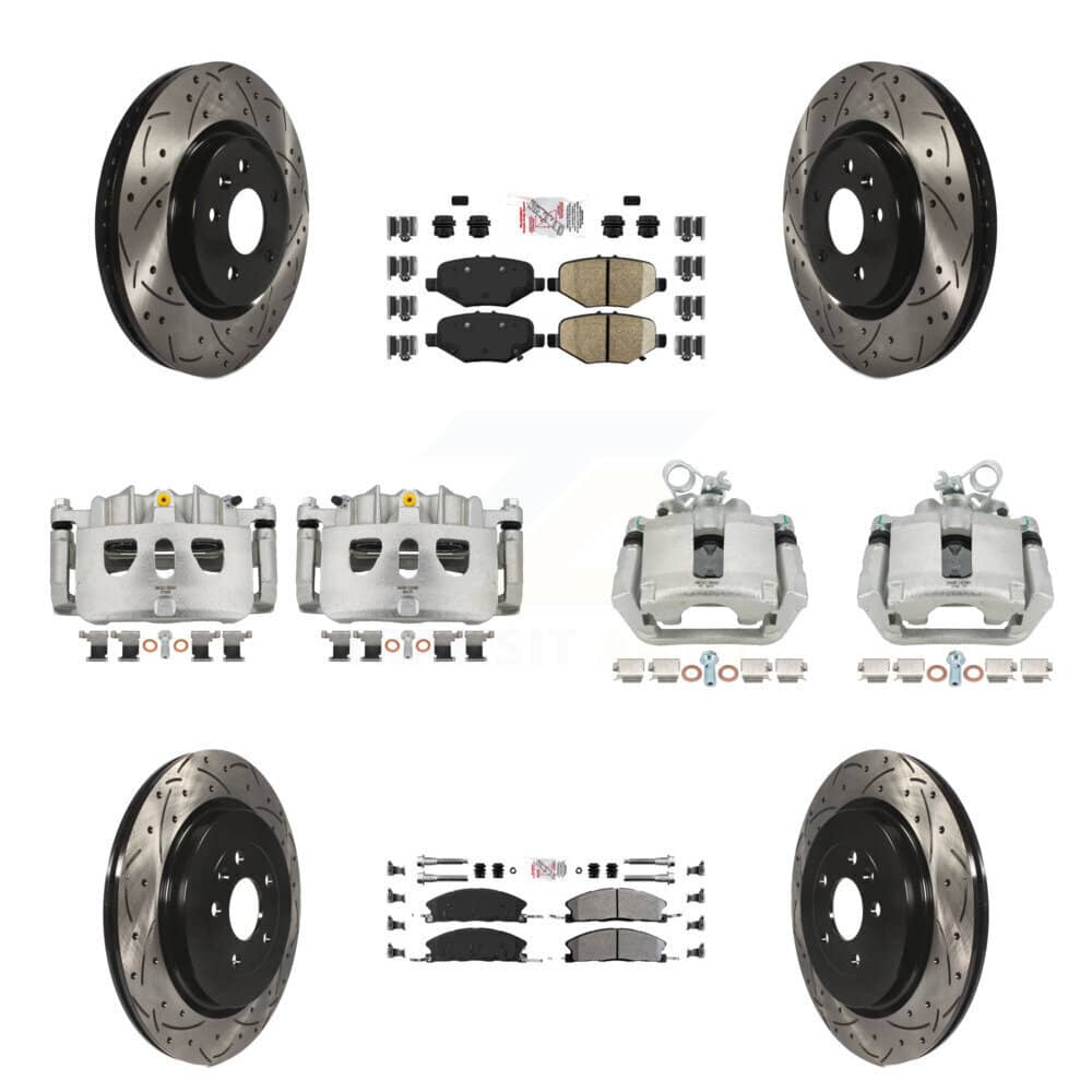 Transit Auto - KCD-100480N - Front and Rear Disc Brake Kits