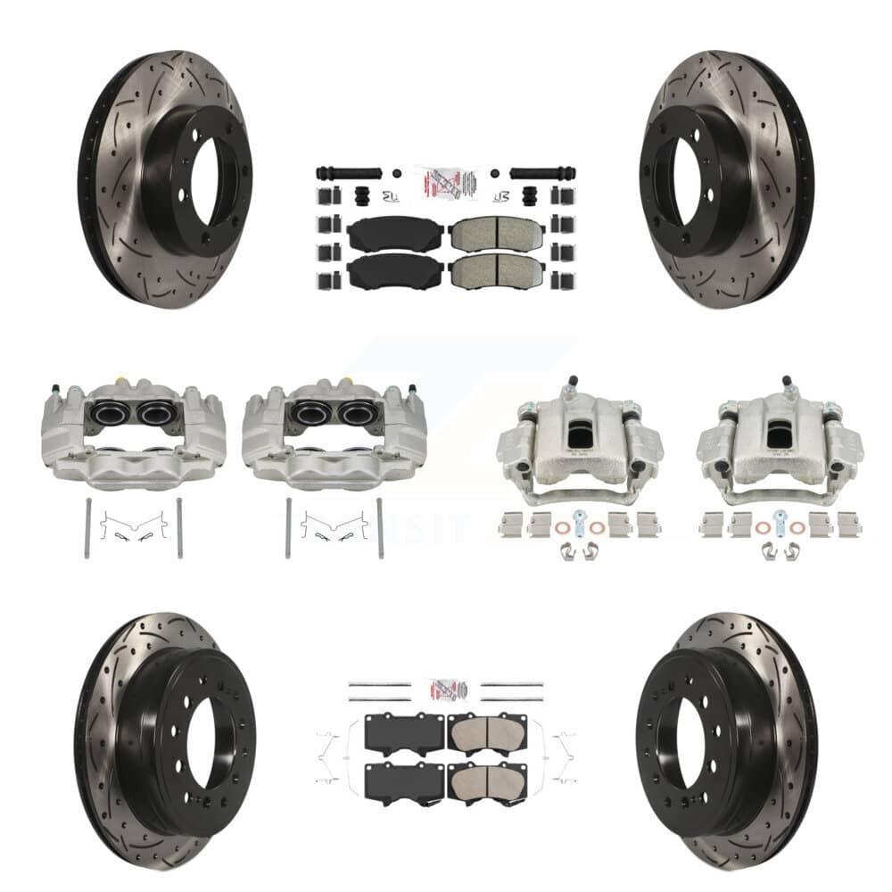 Transit Auto - KCD-100503N - Front and Rear Disc Brake Kits