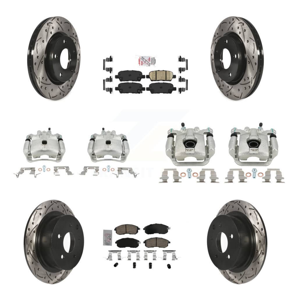 Transit Auto - KCD-100509N - Front and Rear Disc Brake Kits
