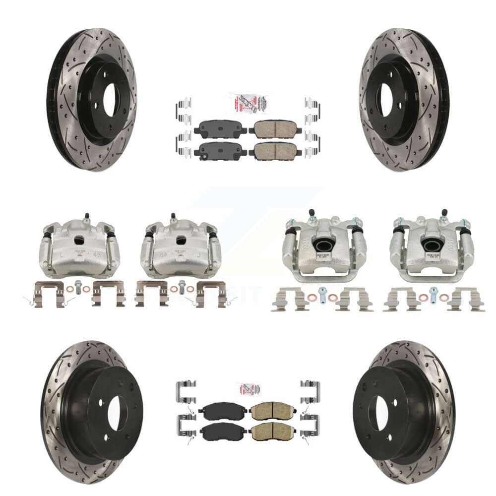 Transit Auto - KCD-100518N - Front and Rear Disc Brake Kits