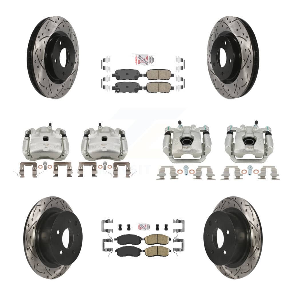 Transit Auto - KCD-100520N - Front and Rear Disc Brake Kits