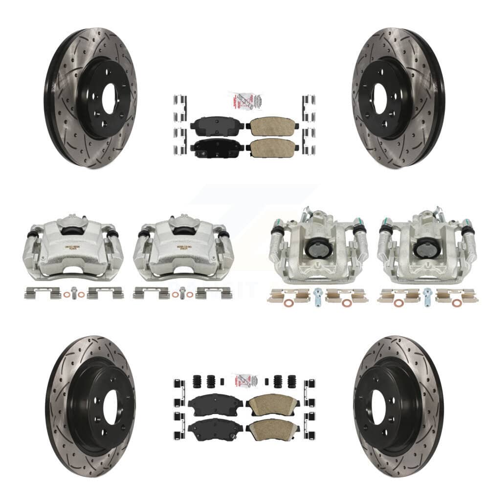 Transit Auto - KCD-100526N - Front and Rear Disc Brake Kits