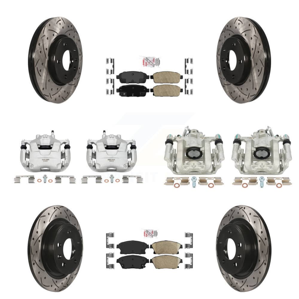 Transit Auto - KCD-100532N - Front and Rear Disc Brake Kits