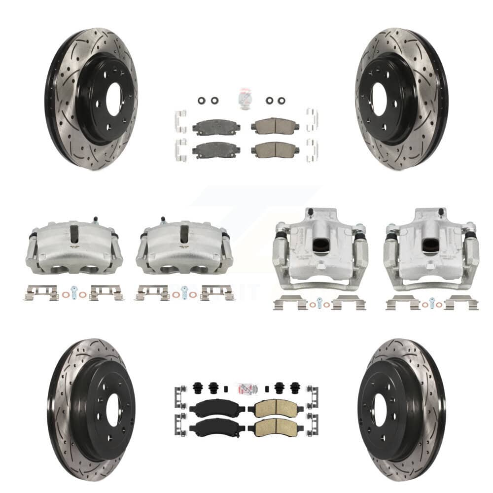 Transit Auto - KCD-100540N - Front and Rear Disc Brake Kits