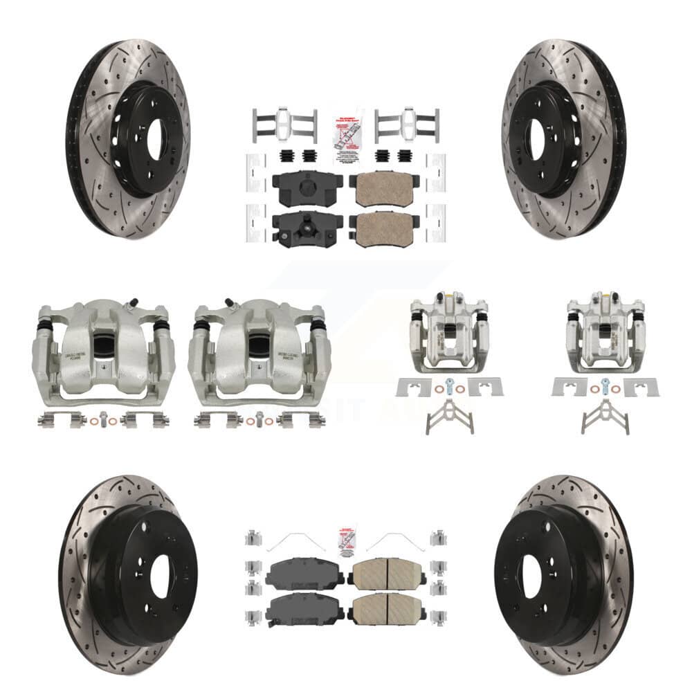 Transit Auto - KCD-100546N - Front and Rear Disc Brake Kits