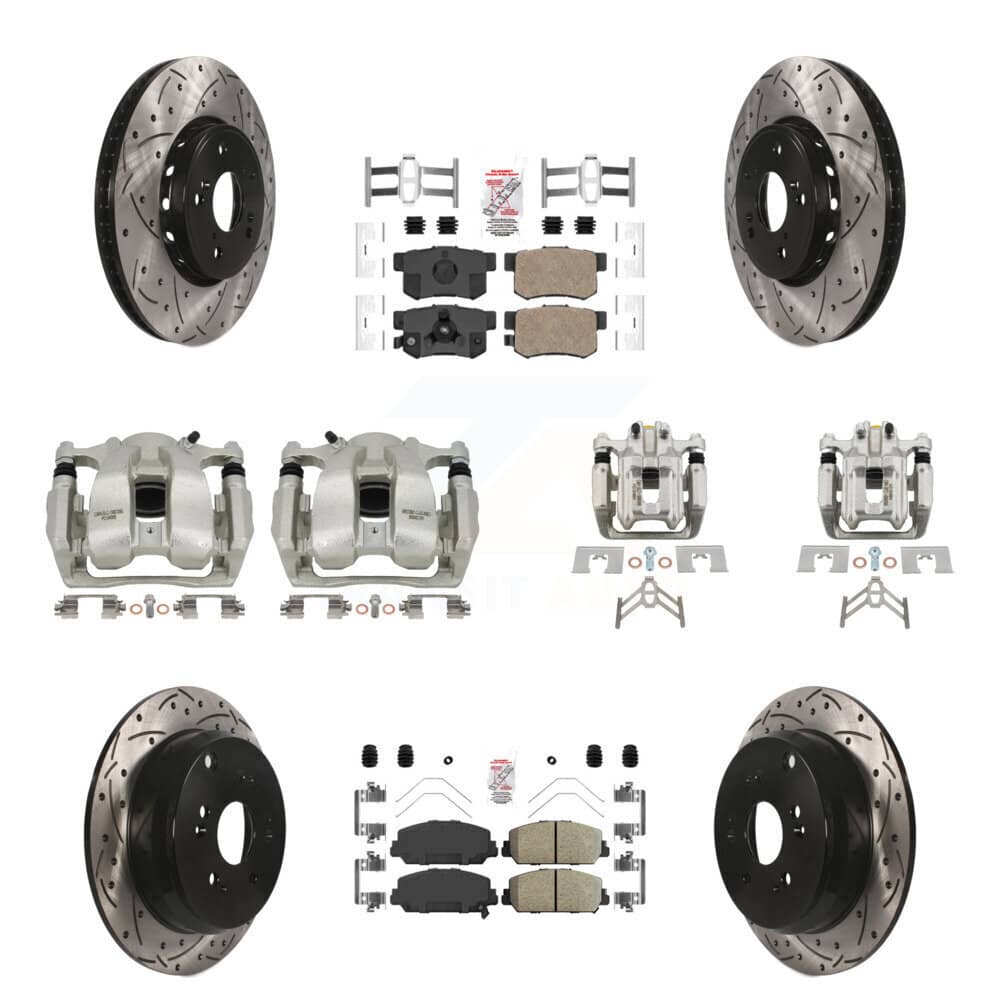 Transit Auto - KCD-100548N - Front and Rear Disc Brake Kits