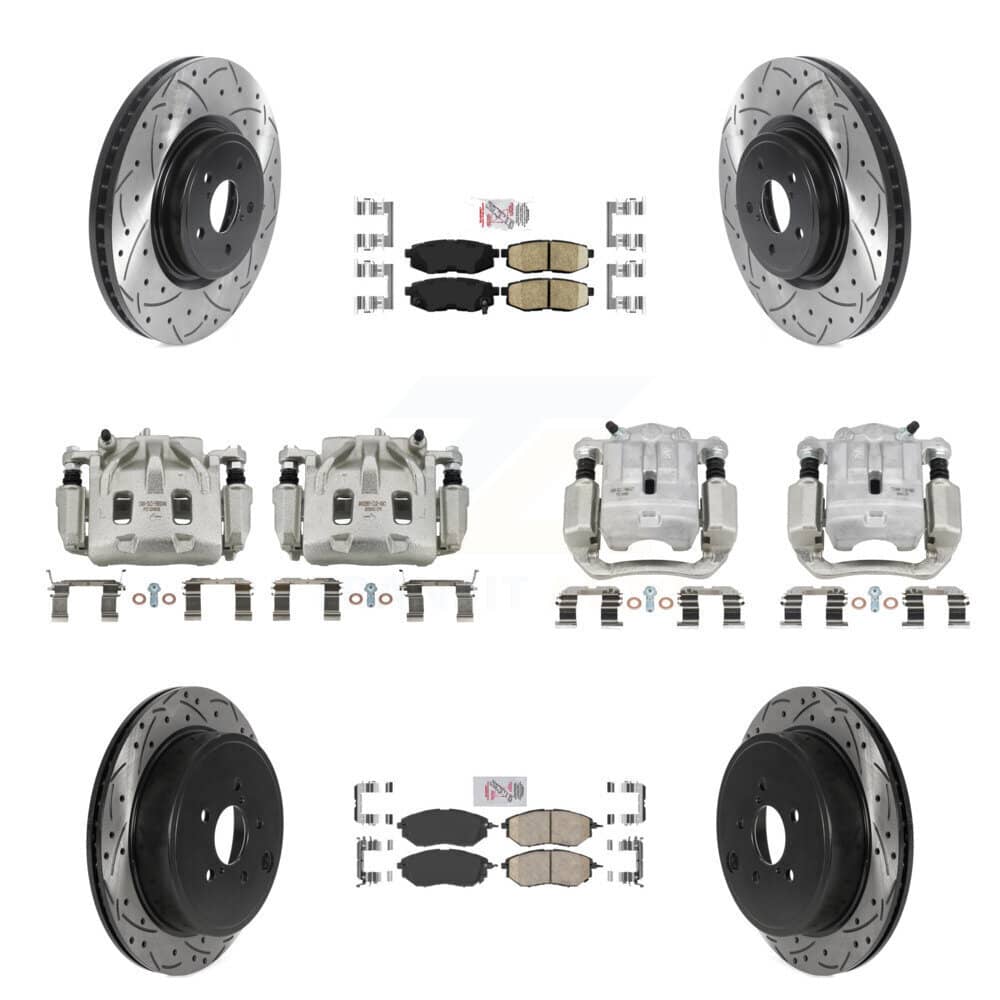 Transit Auto - KCD-100582N - Front and Rear Disc Brake Kits