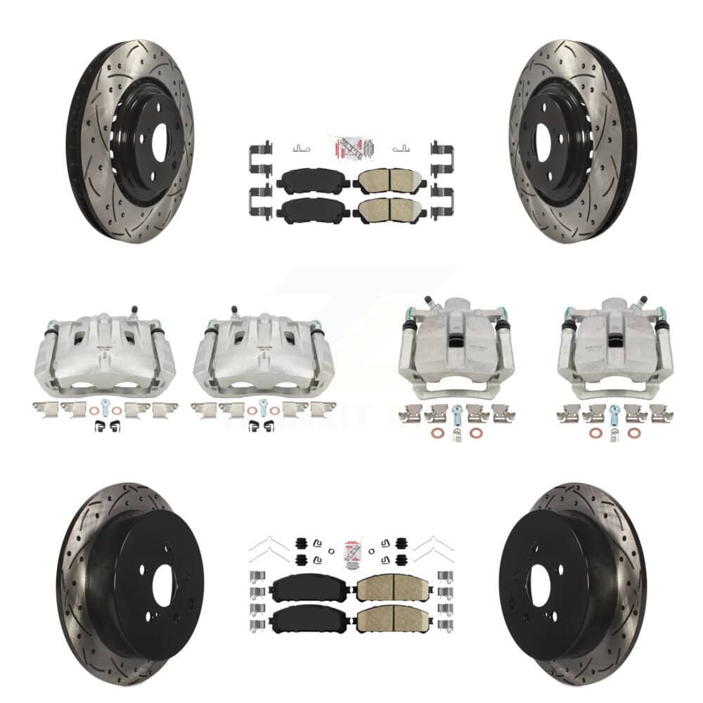 Transit Auto - KCD-100600N - Front and Rear Disc Brake Kits