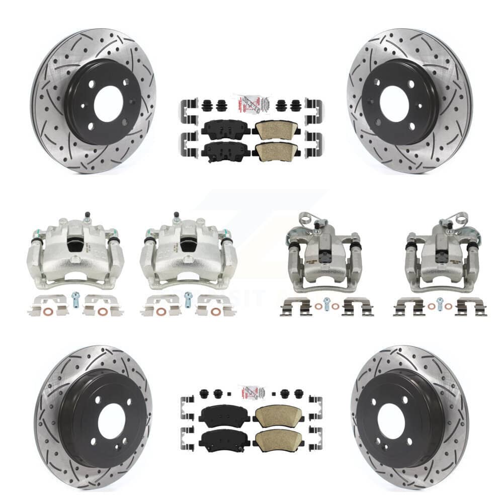 Transit Auto - KCD-100603N - Front and Rear Disc Brake Kits