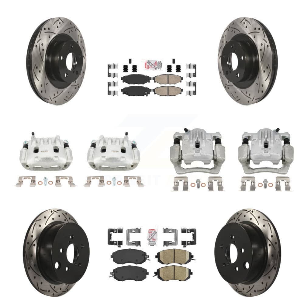 Transit Auto - KCD-100610N - Front and Rear Disc Brake Kits