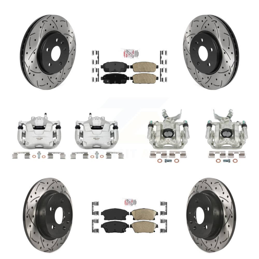 Transit Auto - KCD-100619N - Front and Rear Disc Brake Kits