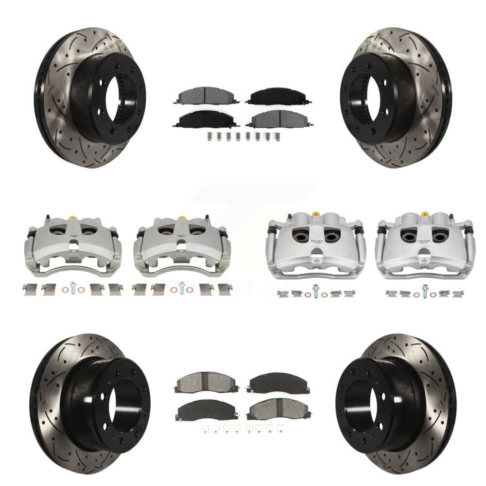 Transit Auto - KCD-100645S - Front and Rear Disc Brake Kits