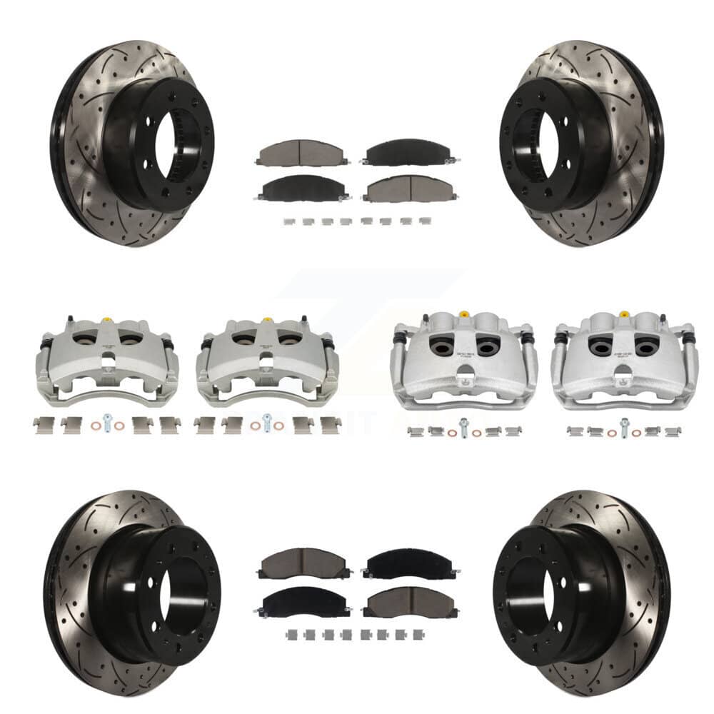 Transit Auto - KCD-100655C - Front and Rear Disc Brake Kits