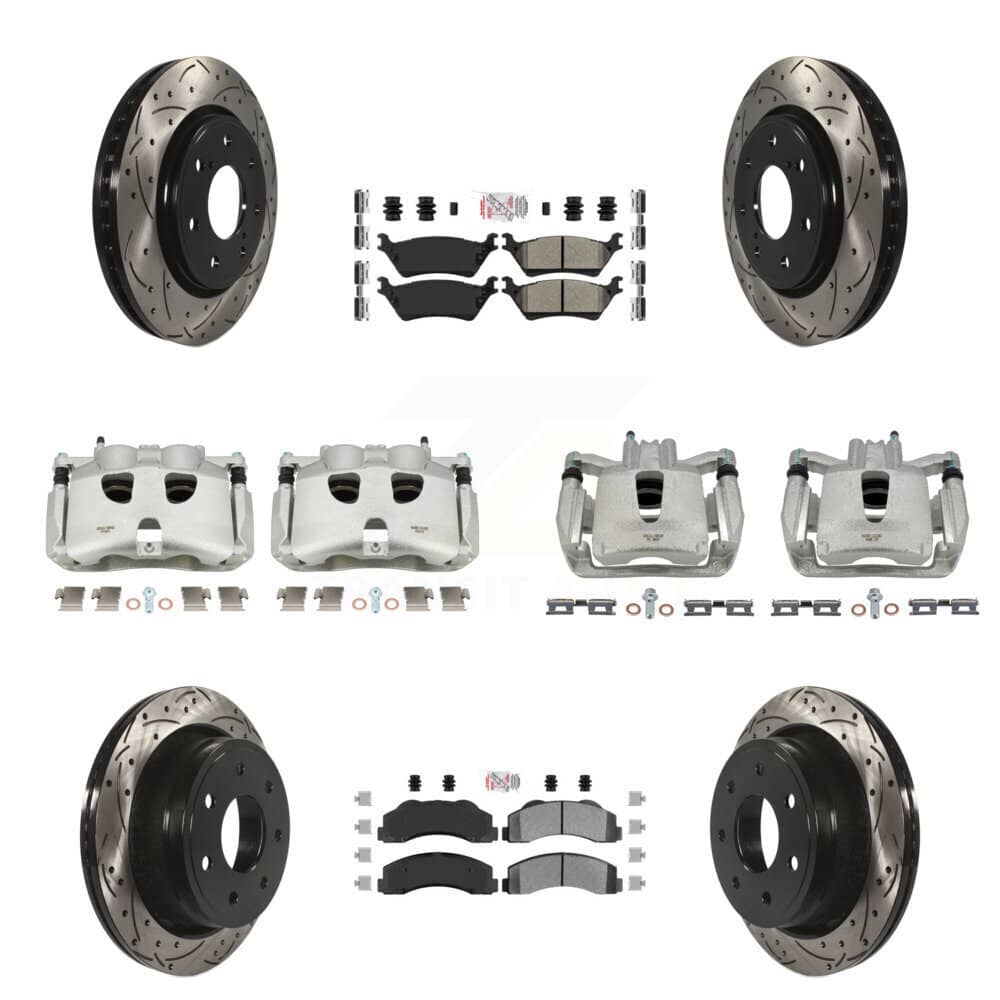 Transit Auto - KCD-100685N - Front and Rear Disc Brake Kits