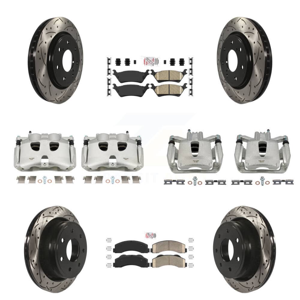 Transit Auto - KCD-100687N - Front and Rear Disc Brake Kits