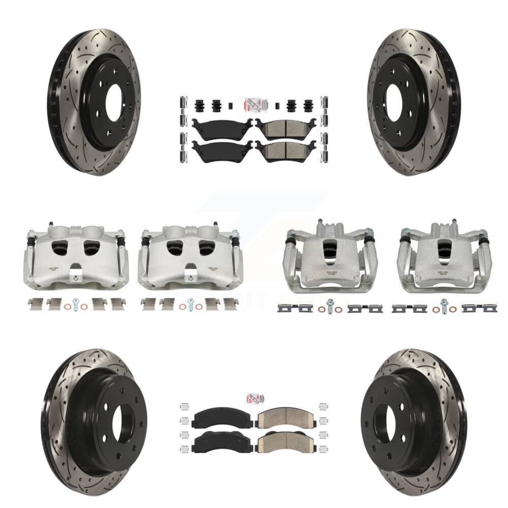Transit Auto - KCD-100688N - Front and Rear Disc Brake Kits