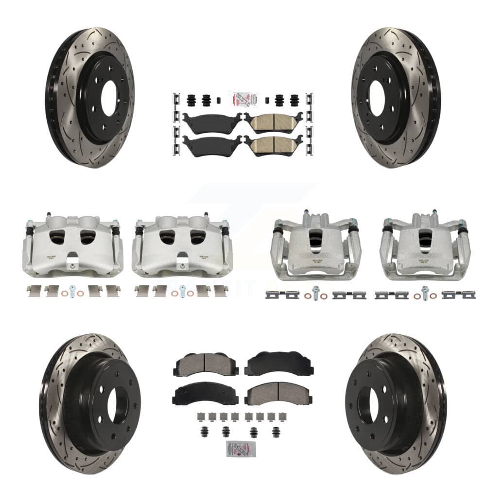 Transit Auto - KCD-100690N - Front and Rear Disc Brake Kits