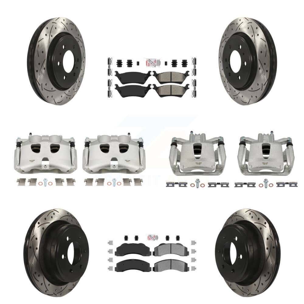 Transit Auto - KCD-100694N - Front and Rear Disc Brake Kits
