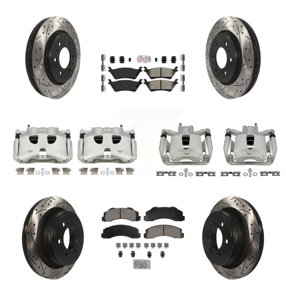 Transit Auto - KCD-100700N - Front and Rear Disc Brake Kits
