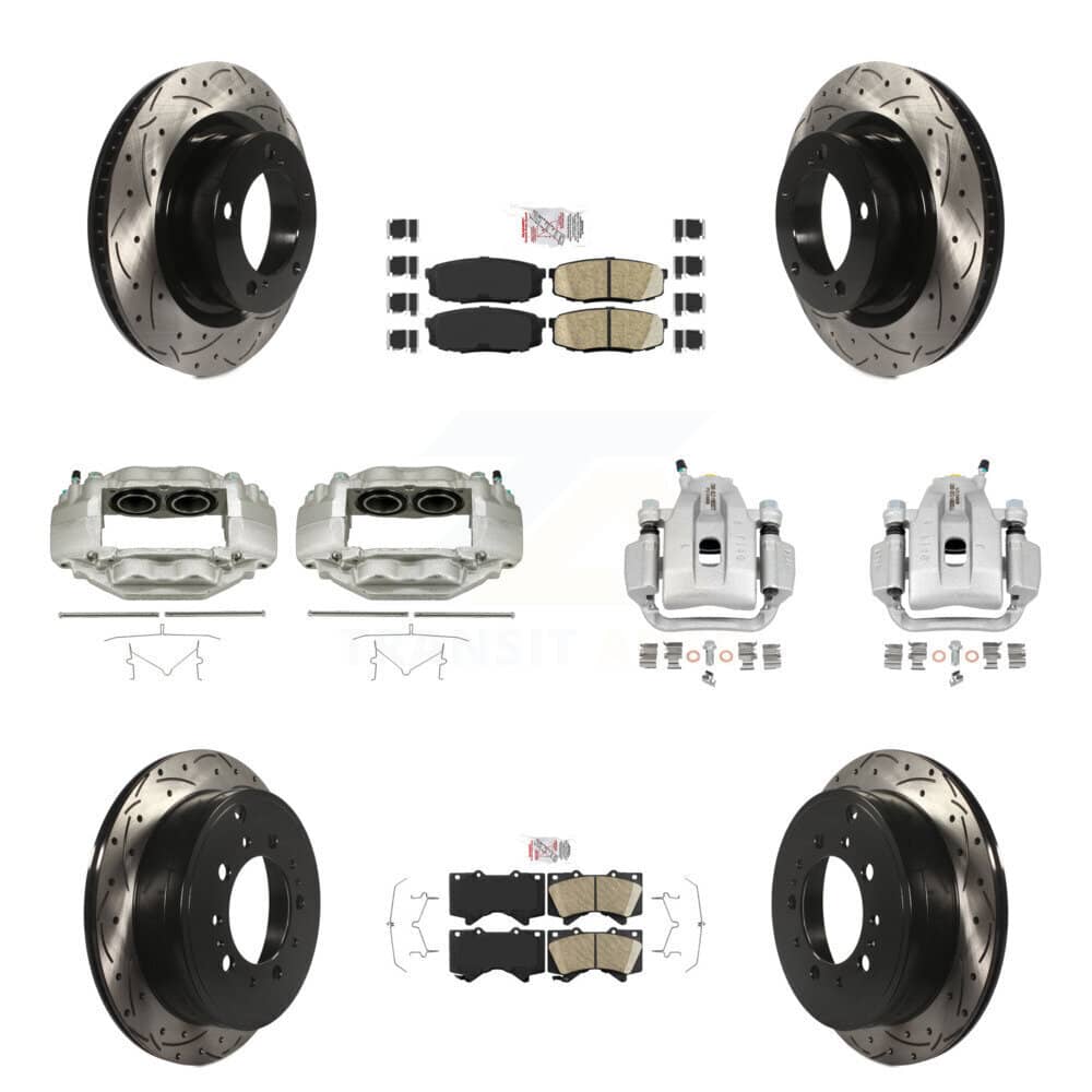 Transit Auto - KCD-100701N - Front and Rear Disc Brake Kits