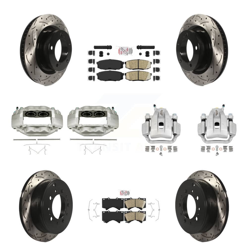 Transit Auto - KCD-100702N - Front and Rear Disc Brake Kits