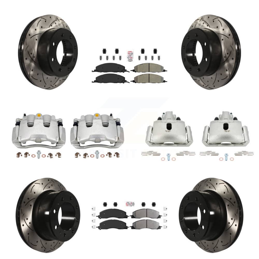 Transit Auto - KCD-100737N - Front and Rear Disc Brake Kits