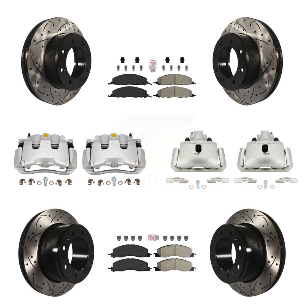 Transit Auto - KCD-100739N - Front and Rear Disc Brake Kits