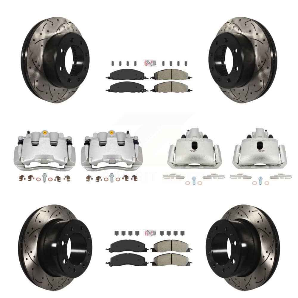 Transit Auto - KCD-100740N - Front and Rear Disc Brake Kits