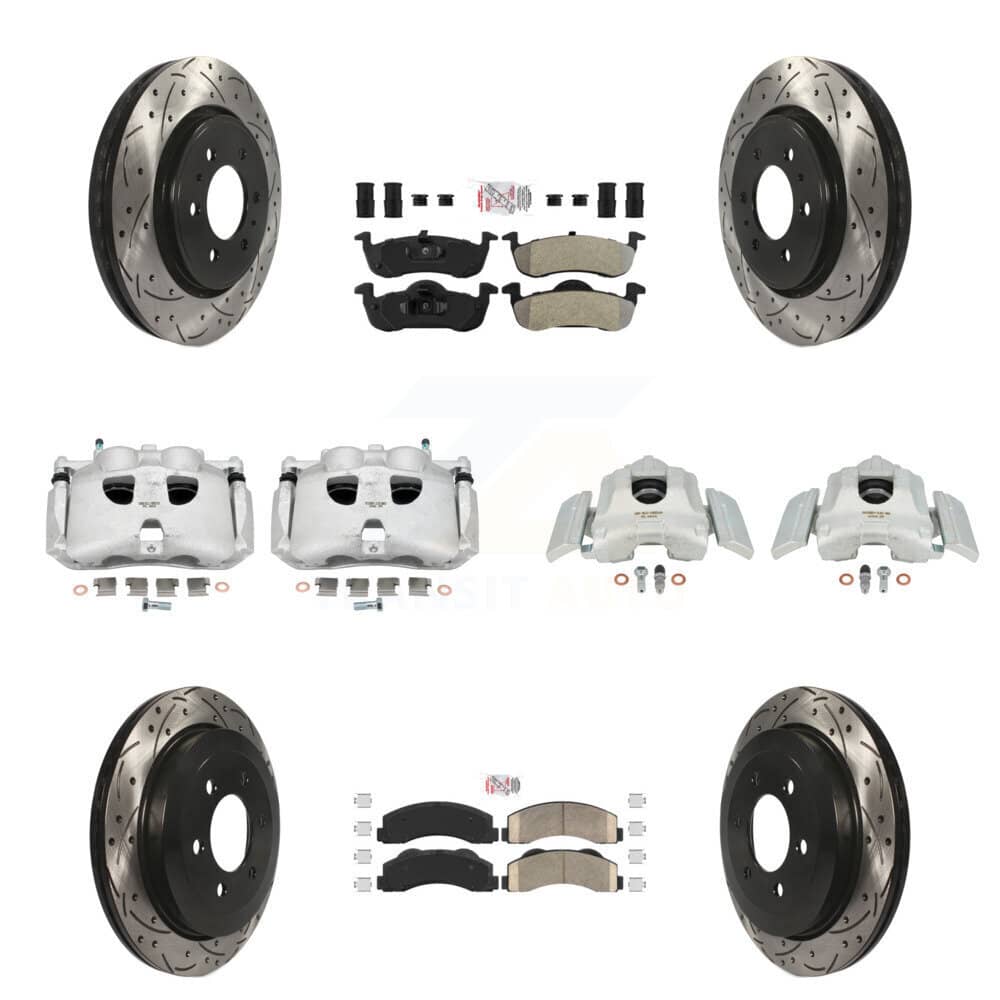 Transit Auto - KCD-100759N - Front and Rear Disc Brake Kits