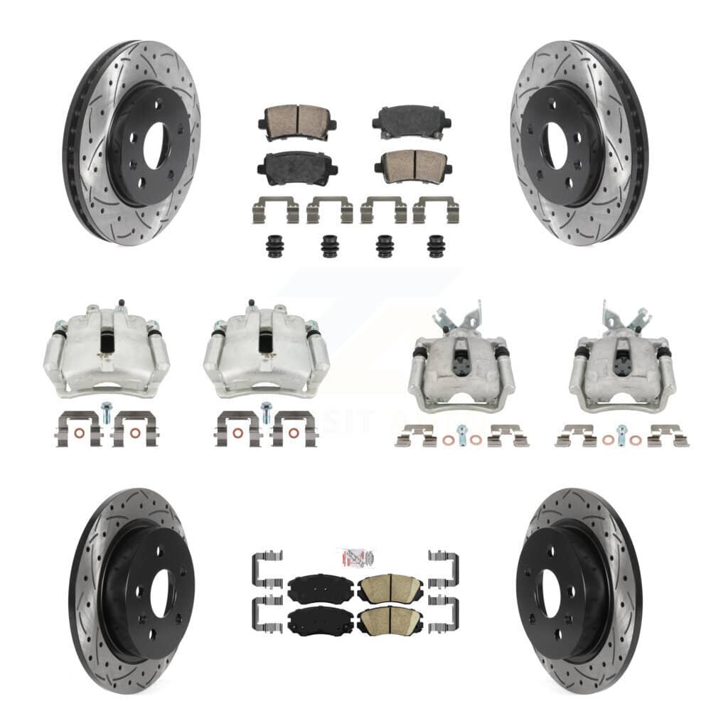Transit Auto - KCD-100764N - Front and Rear Disc Brake Kits