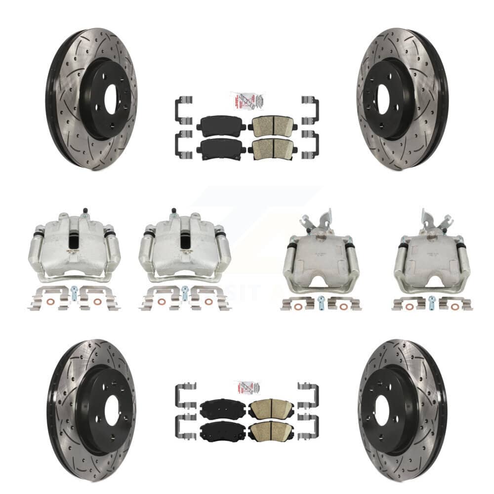 Transit Auto - KCD-100767N - Front and Rear Disc Brake Kits