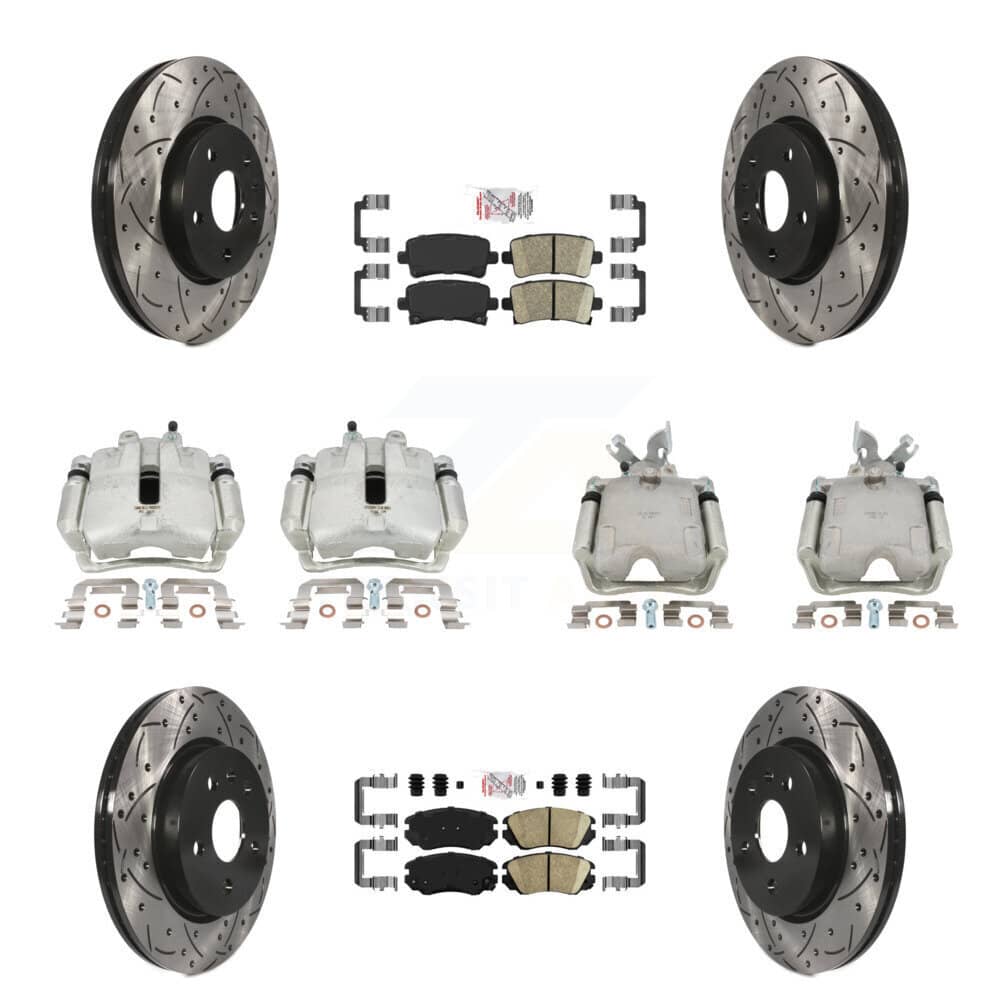 Transit Auto - KCD-100769N - Front and Rear Disc Brake Kits