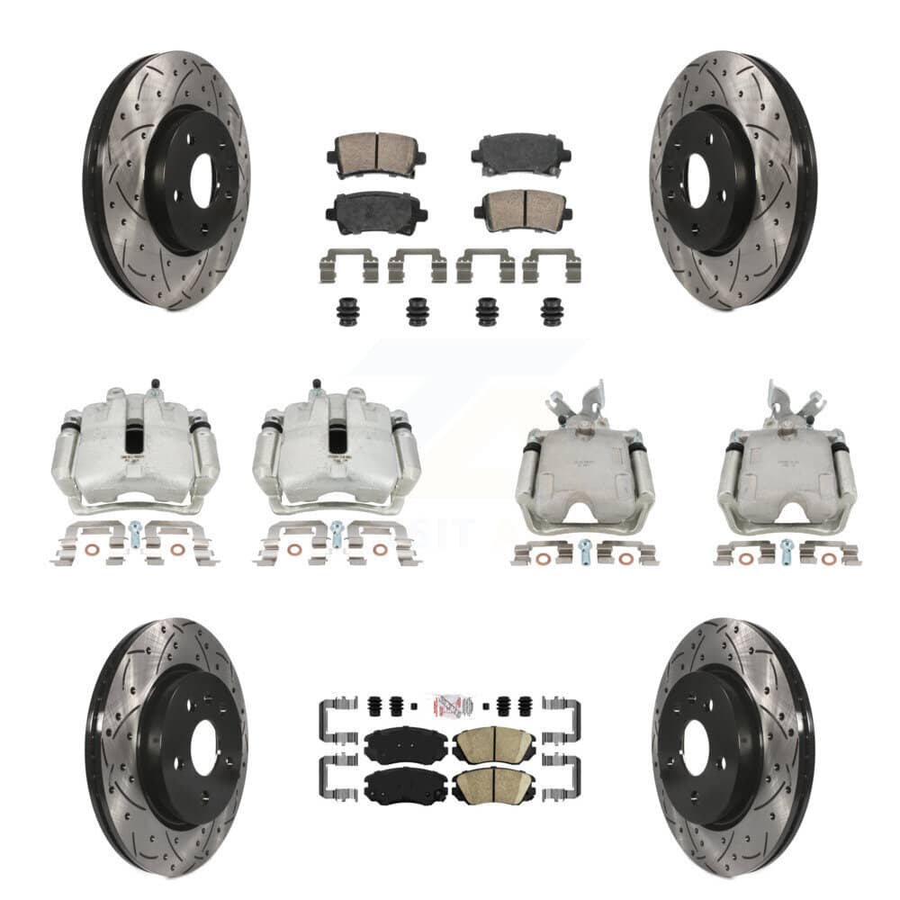 Transit Auto - KCD-100770N - Front and Rear Disc Brake Kits