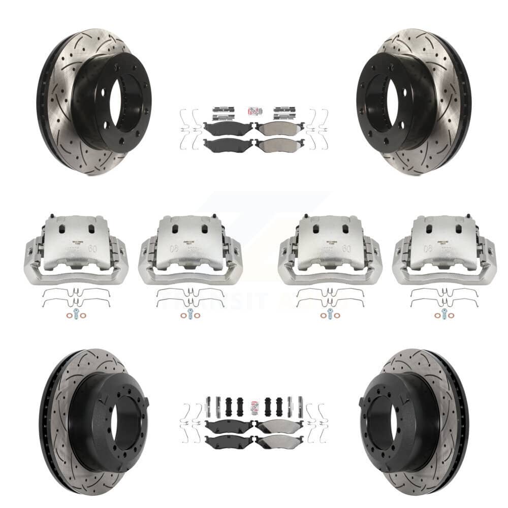 Transit Auto - KCD-100780N - Front and Rear Disc Brake Kits