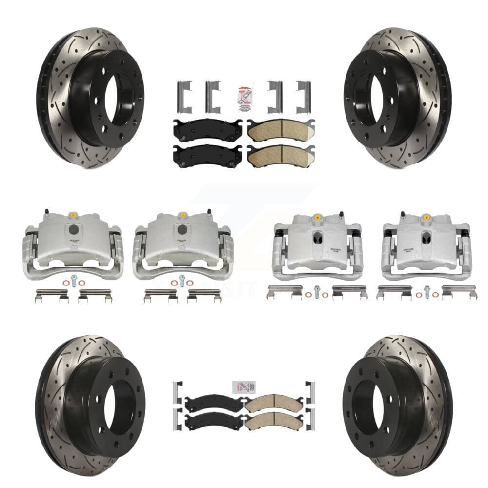 Transit Auto - KCD-100785N - Front and Rear Disc Brake Kits