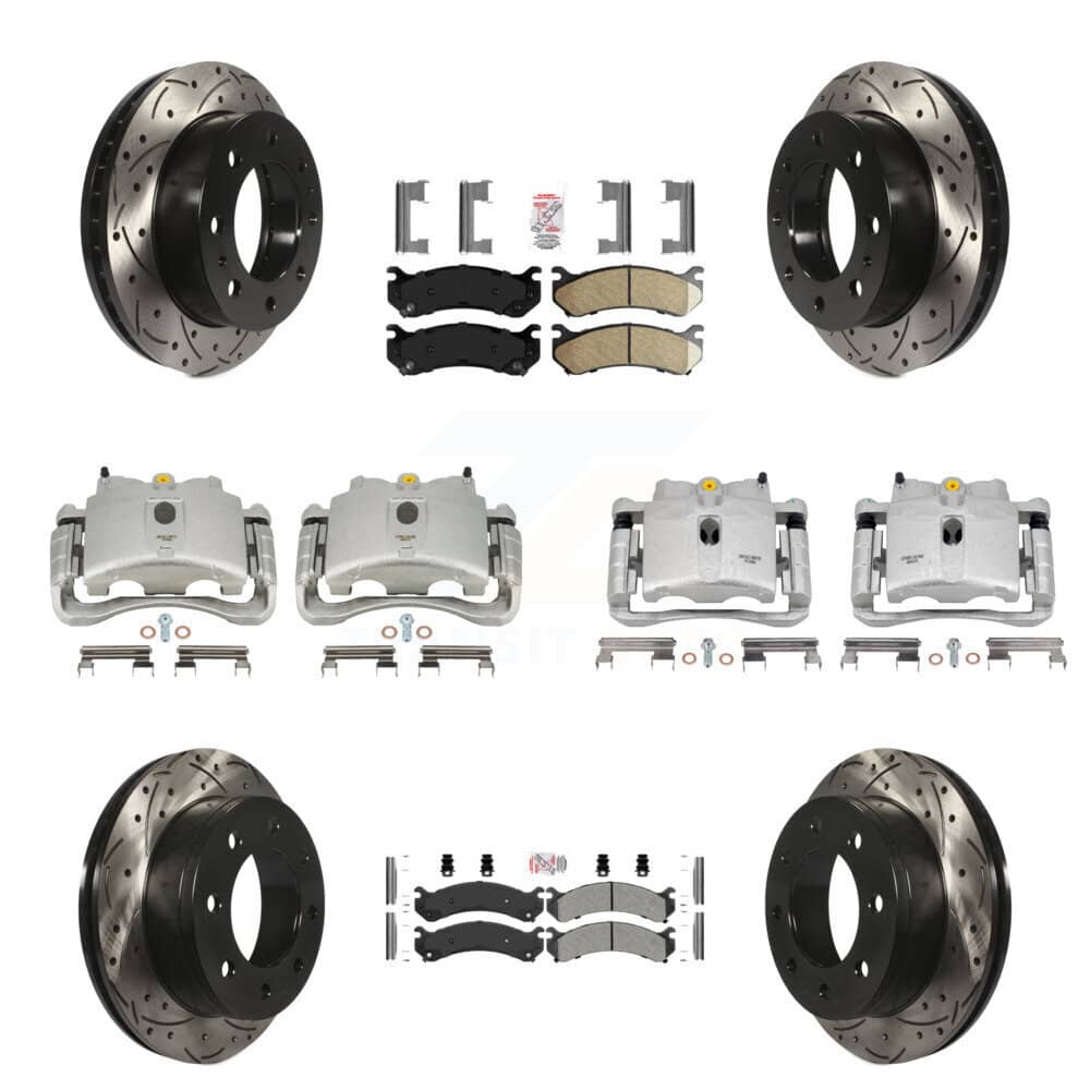 Transit Auto - KCD-100789N - Front and Rear Disc Brake Kits