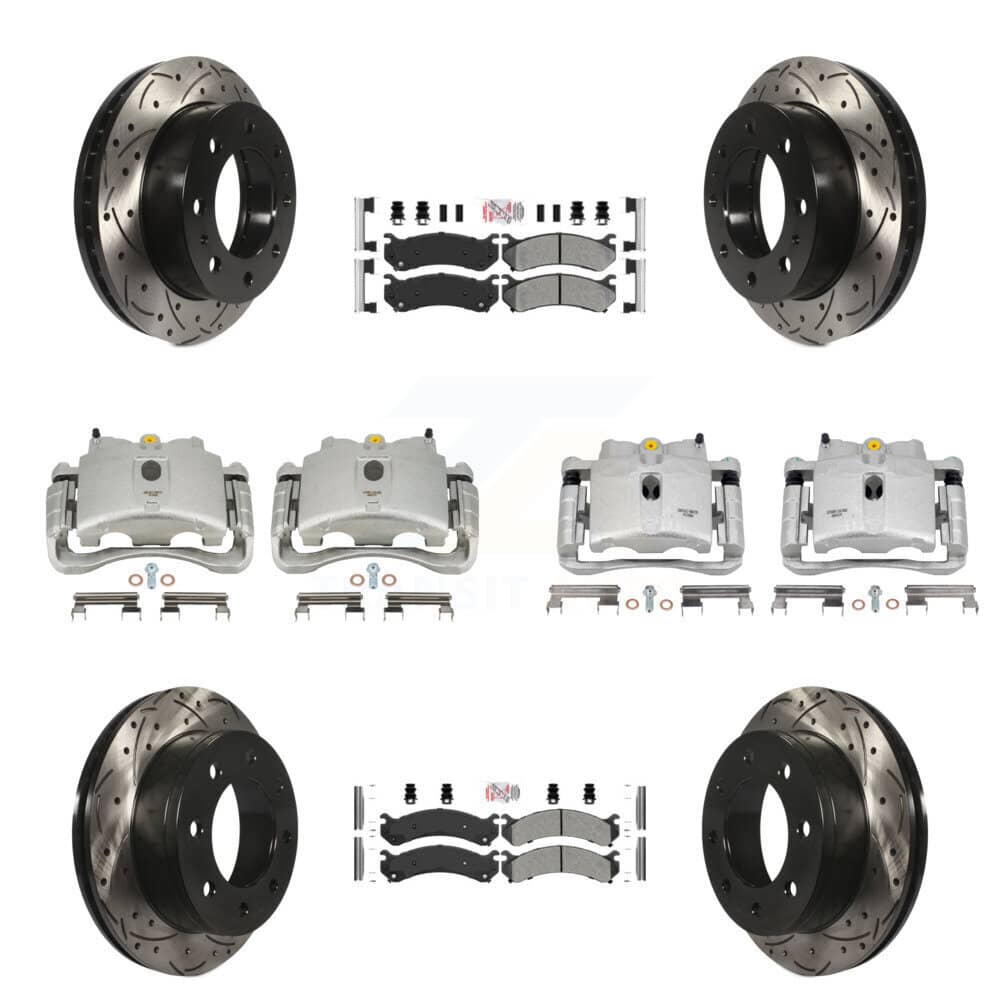 Transit Auto - KCD-100790N - Front and Rear Disc Brake Kits