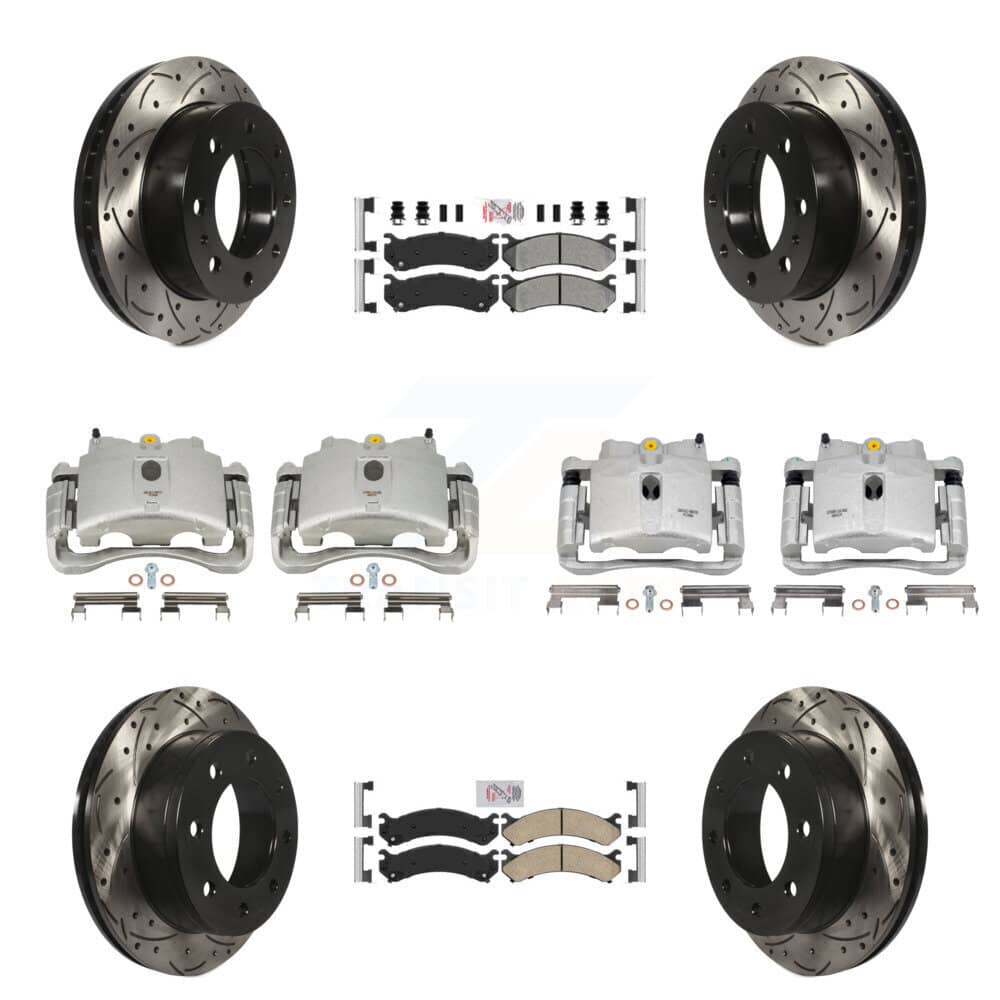 Transit Auto - KCD-100792N - Front and Rear Disc Brake Kits