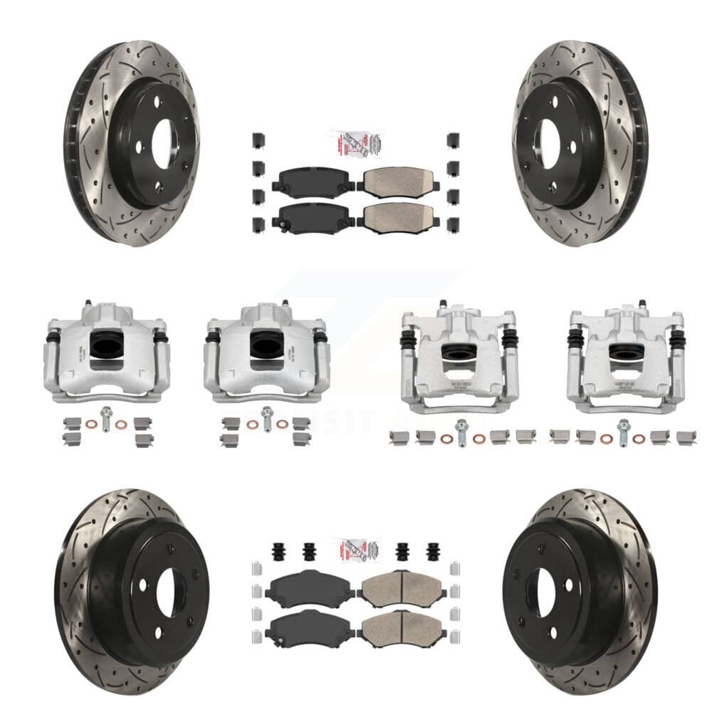 Transit Auto - KCD-100795N - Front and Rear Disc Brake Kits