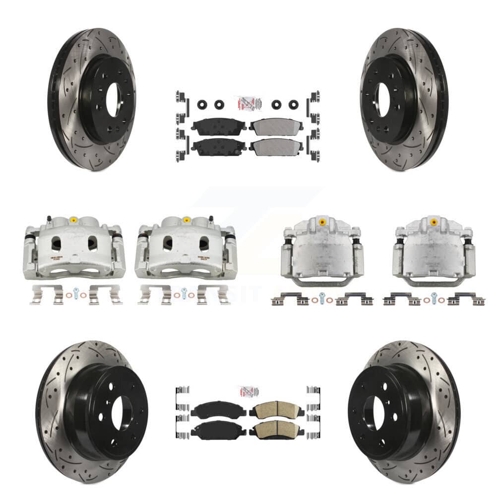 Transit Auto - KCD-100805N - Front and Rear Disc Brake Kits