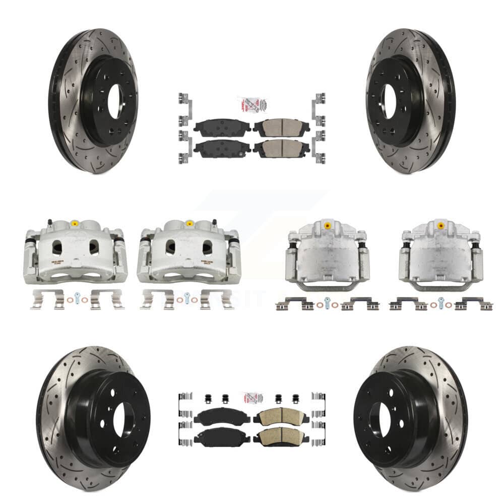 Transit Auto - KCD-100811N - Front and Rear Disc Brake Kits