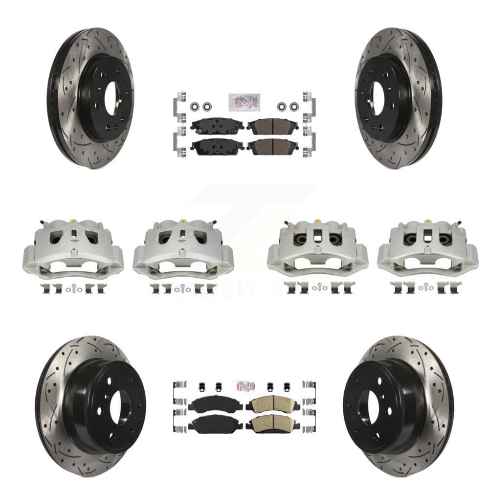 Transit Auto - KCD-100829N - Front and Rear Disc Brake Kits